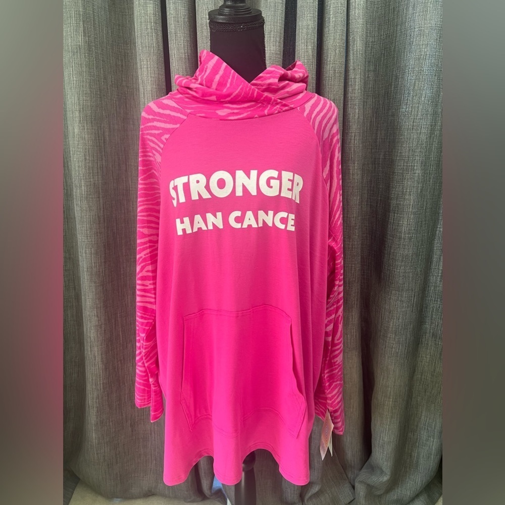 LuLaRoe Hoodie~ Amber NWT “Breast Cancer Awareness “ Edition Size 3XL